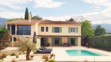 Rénovation énergétique d'une villa des années 70 à Laroque des albères en Occitanie